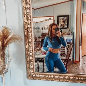 Ryderwear set small top medium scrunch legs for bottoms worn only once or twice